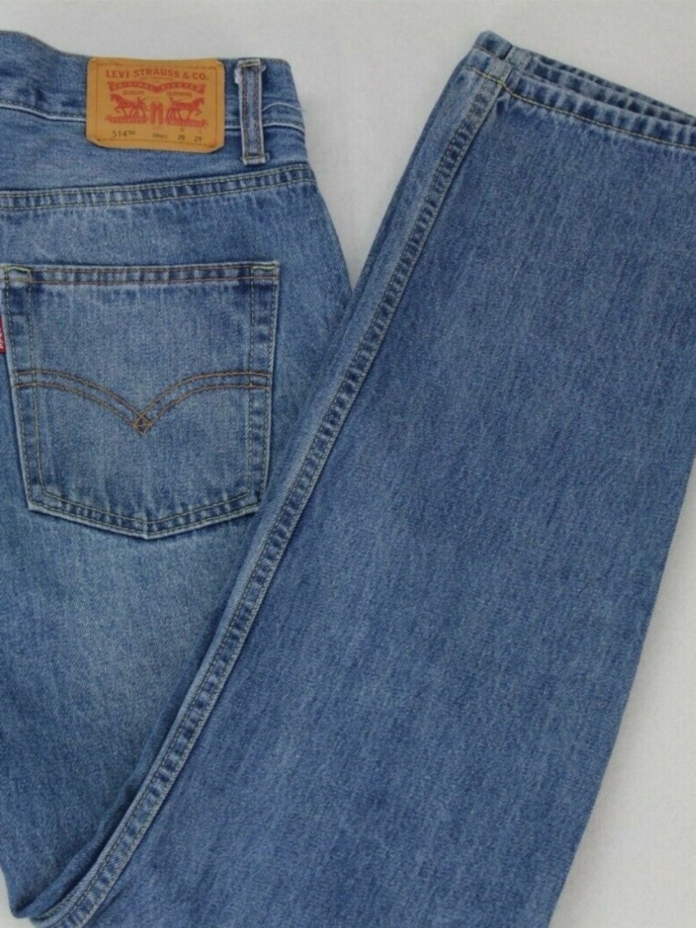 Levi's 514 Classic Blue Denim Jeans